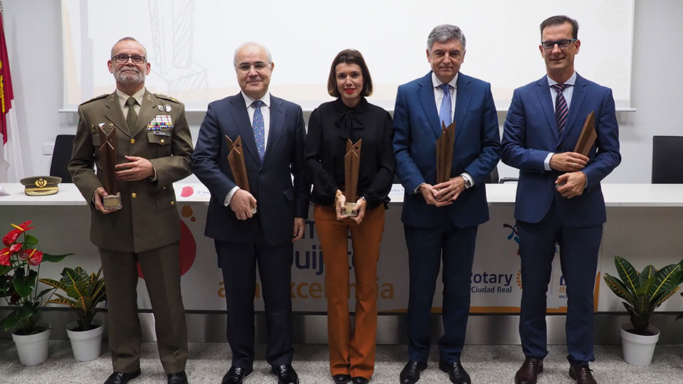 El Club Rotario de Ciudad Real entrega los premios Don Quijote a la Excelencia